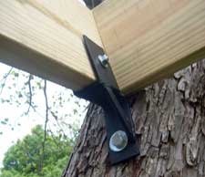 Support bracket on level 1