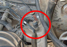 Air Temperature Sensor location