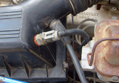 Connector plugged back in