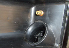 Sensor from inside airbox