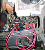 New wires connected to existing wires