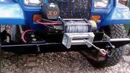 Now with winch attached