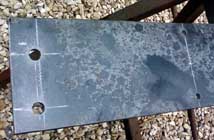 Bolt holes that line up with those on Jeep frame